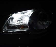 Paket LED-lampor till parkeringsljus (xenon vit) för Volkswagen Touran V1/V2