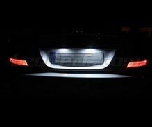 Paket LED-lampor (ren vit 6000K) skyltbelysning bak för Mercedes SLK R171