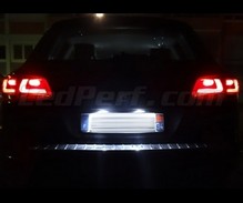 Paket LED-lampor (ren vit 6000K) skyltbelysning bak för Volkswagen Touareg 7P