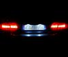 Paket LED-lampor (ren vit) skyltbelysning bak för BMW 3-Serie (E92 E93)