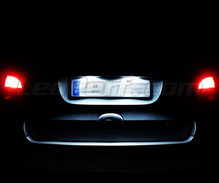 Paket LED-lampor för skyltbelysning (xenon vit) för Renault / Scenic