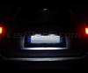 Paket LED-lampor för skyltbelysning (xenon vit) för Mitsubishi Pajero sport 1