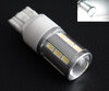 Lampa W21W Magnifier till 21 LED-chips SG Hög Effekt + förstoringsglas vita Sockel T20