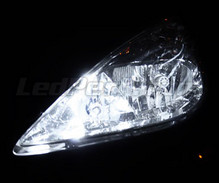 Paket LED-lampor till parkeringsljus (xenon vit) för Peugeot 607