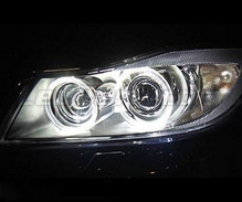 LED-Angel Eyes för BMW 3-Serie (E90 - E91) Fas 1 - Med xenon original - Standard