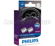 2x Philips Canbus 5W Motstånd för parkeringsljus och LED-registreringsskylt - 12956X2