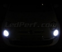 Paket med varselljus/parkeringsljus (xenon vit) för Fiat 500