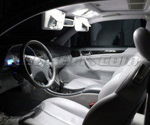 Full LED-lyxpaket interiör (ren vit) för Mercedes CLK (W208)