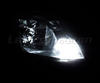 Paket LED-lampor till parkeringsljus (xenon vit) för Renault Modus