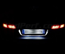 Paket LED-lampor (ren vit) skyltbelysning bak för Ford Mondeo MK4