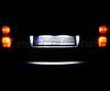 Paket LED-lampor (vit 6000K) skyltbelysning bak för Volkswagen Touran V1/V2