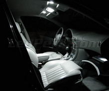 Full LED-lyxpaket interiör (ren vit) för Alfa Romeo 166