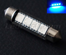 LED-spollampa 42 mm - blå - C10W