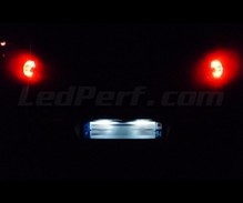 Paket LED-lampor för skyltbelysning (xenon vit) för Mazda 3 phase 1