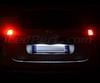Paket LED-lampor för skyltbelysning (xenon vit) för Dacia Duster