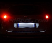 Paket LED-lampor för skyltbelysning (xenon vit) för Dacia Duster