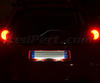 Paket LED-lampor för skyltbelysning (xenon vit) för Peugeot 107