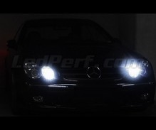 Paket LED-lampor till parkeringsljus (xenon vit) för Mercedes CLK (W209)