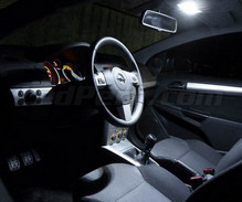 Full LED-lyxpaket interiör (ren vit) för Opel Zafira B