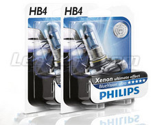 Paket med 2 HB4 Philips White Vision-lampor