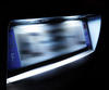 Paket LED-lampor (vit 6000K) bakre skyltbelysning för Volkswagen Passat CC Facelift och >2009