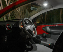 Full LED-lyxpaket interiör (ren vit) för Toyota Aygo