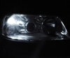 Paket LED-lampor till parkeringsljus (xenon vit) för Volkswagen Sharan 7M