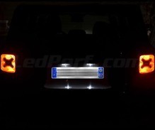 Paket LED-lampor för skyltbelysning (xenon vit) för Jeep Renegade