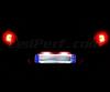 Paket LED-lampor för skyltbelysning (xenon vit) för Honda Accord 7G