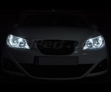 Paket LED-lampor till parkeringsljus (xenon vit) för Seat Ibiza 6J