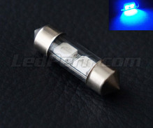LED-spollampa 31 mm - blå - C3W