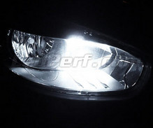 Paket LED-lampor till parkeringsljus (xenon vit) för Renault Fluence