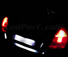 Paket LED-lampor (vit 6000K) skyltbelysning bak för Fiat Stilo