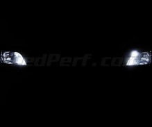 Paket LED-lampor till parkeringsljus (xenon vit) för Opel Corsa C