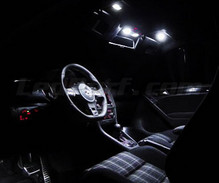 Full LED-lyxpaket interiör (ren vit) för Volkswagen Golf 6