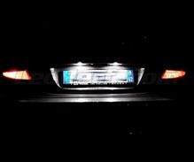 Paket LED-lampor (ren vit 6000K) skyltbelysning bak för Mercedes C-Klass (W203)