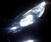 Paket med varselljus/parkeringsljus (xenon vit) för Opel Zafira C