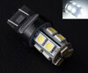 Lampa W21/5W till 13 LED-chips vita Hög Effekt Sockel T20