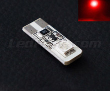 LED T10 Dual - Röd - System mot färddatorfel - W5W