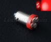 LED H6W - Sockel BAX9S - Röd - Efficacity