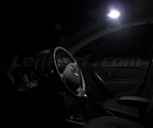 Full LED-lyxpaket interiör (ren vit) för Dacia Logan 2