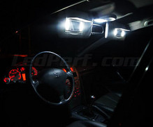 Full LED-lyxpaket interiör (ren vit) för Peugeot 407