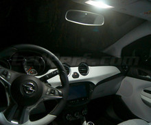 Full LED-lyxpaket interiör (ren vit) för Opel Adam
