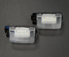 Paket med 2 LED-moduler för skyltbelysning bak Nissan Pulsar