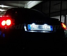 Paket LED-lampor (ren vit 6000K) skyltbelysning bak för Audi TT 8N