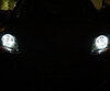 Paket LED-lampor till parkeringsljus (xenon vit) för Peugeot 107