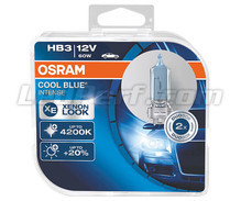 Paket med 2 lampor HB3 Osram Cool Blue Intense - 9005CBI-HCB