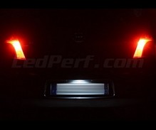 Paket LED-lampor för skyltbelysning (xenon vit) för Toyota Yaris 2