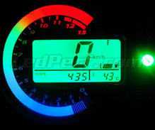 LED-Kit mätare typ 1 för Kawasaki zx6r Mod. 2003-2006.