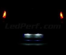 Paket LED-lampor för skyltbelysning (xenon vit) för Peugeot 807